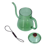 Long Spout Kettle Large Capacity Heat Resistant Easy to Clean Long Mouth Coffee PotGreen In Australia - Darrahopens