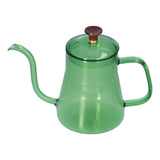 Long Spout Kettle Large Capacity Heat Resistant Easy to Clean Long Mouth Coffee PotGreen In Australia - Darrahopens