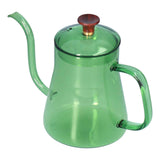 Long Spout Kettle Large Capacity Heat Resistant Easy to Clean Long Mouth Coffee PotGreen In Australia - Darrahopens