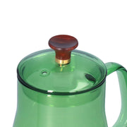 Long Spout Kettle Large Capacity Heat Resistant Easy to Clean Long Mouth Coffee PotGreen