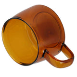 Transparent Coffee Cup 250ML Borosilicate Cup Glass Tea Water Milk Mug with HandleSuccinite In Australia - Darrahopens