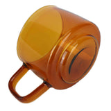 Transparent Coffee Cup 250ML Borosilicate Cup Glass Tea Water Milk Mug with HandleSuccinite In Australia - Darrahopens