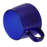 Transparent Coffee Cup 250ML Borosilicate Cup Glass Tea Water Milk Mug with HandleBlue In Australia - Darrahopens