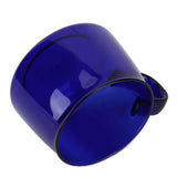 Transparent Coffee Cup 250ML Borosilicate Cup Glass Tea Water Milk Mug with HandleBlue In Australia - Darrahopens