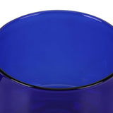 Transparent Coffee Cup 250ML Borosilicate Cup Glass Tea Water Milk Mug with HandleBlue