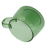 Transparent Coffee Cup 250ML Borosilicate Cup Glass Tea Water Milk Mug with HandleGreen In Australia - Darrahopens