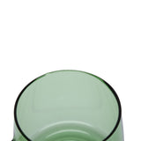 350ml Glass Coffee Cup Crystal Coffee Mug with Handle High Temperature Resistance for Home and CafeGreen