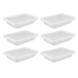 10PCS Disposable Lunch Box Microwavable Disposable Transparent Rectangular Food Container with Lid 500ML In Australia - Darrahopens