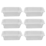 10PCS Disposable Lunch Box Microwavable Disposable Transparent Rectangular Food Container with Lid 750ML In Australia - Darrahopens