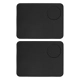 2 Pcs Coffee Tamper Mat Anti Slip Silicone Coffee Powder Tamping Pad for Home Kitchen Bar In Australia - Darrahopens