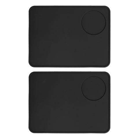 2 Pcs Coffee Tamper Mat Anti Slip Silicone Coffee Powder Tamping Pad for Home Kitchen Bar In Australia - Darrahopens