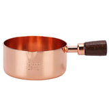 Sauce Pan Wooden Handle Rose Gold Stainless Steel Sauce Pot for Cooking Kitchen Ware1/2cup In Australia - Darrahopens