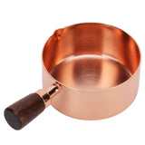 Sauce Pan Wooden Handle Rose Gold Stainless Steel Sauce Pot for Cooking Kitchen Ware1/2cup In Australia - Darrahopens
