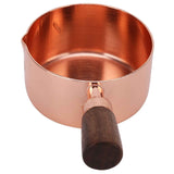 Sauce Pan Wooden Handle Rose Gold Stainless Steel Sauce Pot for Cooking Kitchen Ware1/3cup In Australia - Darrahopens
