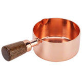 Sauce Pan Wooden Handle Rose Gold Stainless Steel Sauce Pot for Cooking Kitchen Ware1/4cup In Australia - Darrahopens
