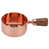 Sauce Pan Wooden Handle Rose Gold Stainless Steel Sauce Pot for Cooking Kitchen Ware1/4cup In Australia - Darrahopens
