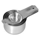 7Pcs/Set Stainless Steel Measuring Cup Measuring Spoon with Scale Baking Tool for Home Kitchen
