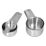 7Pcs/Set Stainless Steel Measuring Cup Measuring Spoon with Scale Baking Tool for Home Kitchen