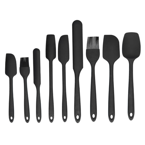 9Pcs Mini Spatula Set Flexible Hand Held Jam Cake Cream Cooking Brush for Kitchen Restaurants In Australia - Darrahopens