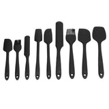 9Pcs Mini Spatula Set Flexible Hand Held Jam Cake Cream Cooking Brush for Kitchen Restaurants In Australia - Darrahopens