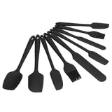 9Pcs Mini Spatula Set Flexible Hand Held Jam Cake Cream Cooking Brush for Kitchen Restaurants In Australia - Darrahopens