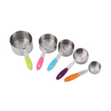 10Pcs/Set Stainless Steel Spoon Kitchen Baking Tools with Silicone Handle Removable Buckle In Australia - Darrahopens