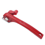 Manual Can Opener Stainless Steel Single Handle Side Open Safety Can Opener for Home CampingRed In Australia - Darrahopens