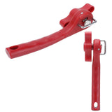 Manual Can Opener Stainless Steel Single Handle Side Open Safety Can Opener for Home CampingRed