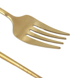 Portable Cutlery Set Stainless Steel Tableware Anti Corrosion Non Slip Anti Fading Chopsticks Spoon for Outdoor OfficeWhite Gold