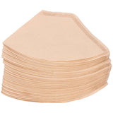 100Pcs/Bag Fan Shaped Coffee Filter Paper Wood Pulp Filter Paper Coffee Making Accessory In Australia - Darrahopens