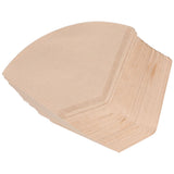 100Pcs/Bag Fan Shaped Coffee Filter Paper Wood Pulp Filter Paper Coffee Making Accessory In Australia - Darrahopens