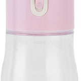 2 in 1 Pet Water Bottle Portable Anti Leakage Dog Food Bottler for Outdoor TravelingPink