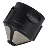 Pour Over Coffee Maker Portable Reusable Stainless Steel Coffee Filter with Double Mesh Liner