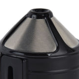 Pour Over Coffee Maker Portable Reusable Stainless Steel Coffee Filter with Double Mesh Liner