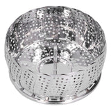 Stainless Steel Steamer Basket 28cm Diameter Retractable Foldable Steaming Rack for Home In Australia - Darrahopens