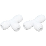 2PCS Tee Quick Connecter Water Tube Fitting 100PSI Push in Fitting Push in Joint for Garden In Australia - Darrahopens