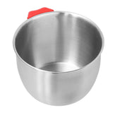 Stainless Steel Mixing Bowl with Handle Non Slip Deepen Splashproof Egg Whisking Bowl for Salad Serving2800ML