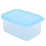 5Pcs Small Food Container Blue Heat Resistant Reusable Mini Airtight Multifunctional Food Box