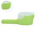 Food Storage Bag Seal Clips Plastic Non Toxic Sealing Clips with Pour Spout for Kitchen Food Organization