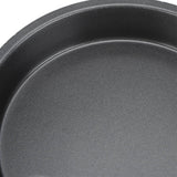 2Pcs Non Stick Pizza Pan Deep Thickened Carbon Steel Baking Pan for Kitchen Bakery9in