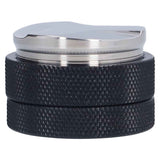 Black Coffee Tamper Stainless Steel Dual Head Coffee Distributor for Home Coffee Shop58MM In Australia - Darrahopens