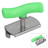 Stainless Steel Can Opener Portable Manual Bottle Opener with Ergonomic Handle Convenient to Use for KitchenGreen