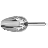 Ice Scooper Stainless Steel U Shaped Sturdy Food Grade Ice Bucket Scoop for Home Hotel Restaurant Stainless Steel Color In Australia - Darrahopens