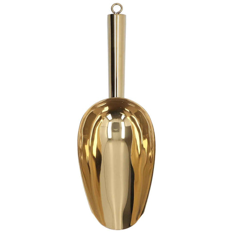 Ice Scooper Stainless Steel U Shaped Sturdy Food Grade Ice Bucket Scoop for Home Hotel Restaurant Gold In Australia - Darrahopens
