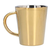 300ml Water Cup with Handle 304 Stainless Steel Heat Insulation Coffee Mug for Office HomeGold In Australia - Darrahopens