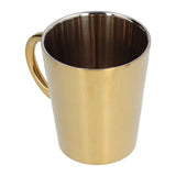 300ml Water Cup with Handle 304 Stainless Steel Heat Insulation Coffee Mug for Office HomeGold In Australia - Darrahopens