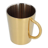 300ml Water Cup with Handle 304 Stainless Steel Heat Insulation Coffee Mug for Office HomeGold In Australia - Darrahopens