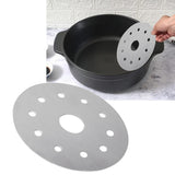 Heat Diffuser Stainless Steel Induction Cooktop Converter Disk for Gas Stove Glass Cooktop Magnetic Cookware12.3CM/4.84IN Diameter