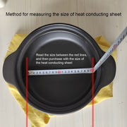 Heat Diffuser Stainless Steel Induction Cooktop Converter Disk for Gas Stove Glass Cooktop Magnetic Cookware12.3CM/4.84IN Diameter