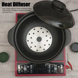 Heat Diffuser Stainless Steel Induction Cooktop Converter Disk for Gas Stove Glass Cooktop Magnetic Cookware16.5CM/6.50IN Diameter